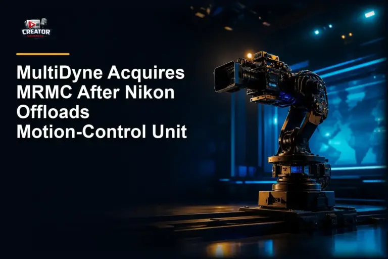 MultiDyne Acquires MRMC After Nikon Offloads Motion-Control Unit