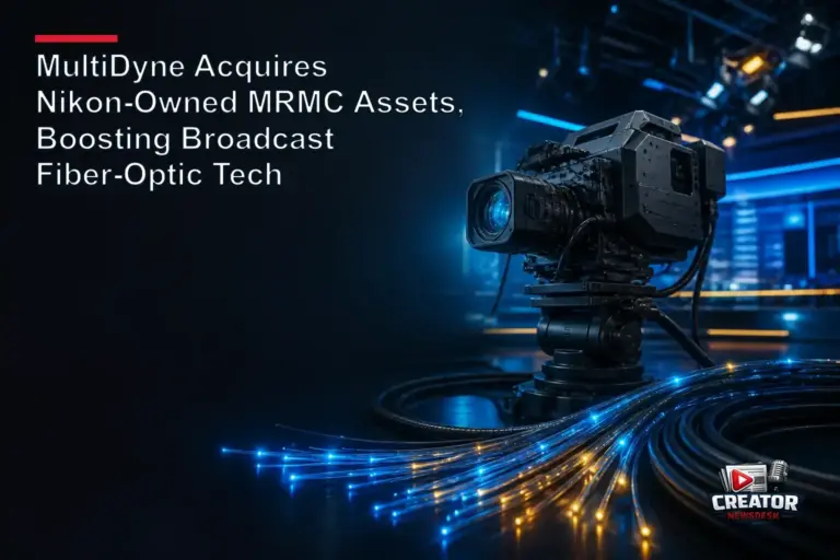 MultiDyne Acquires Nikon‑Owned MRMC Assets, Boosting Broadcast Fiber‑Optic Tech