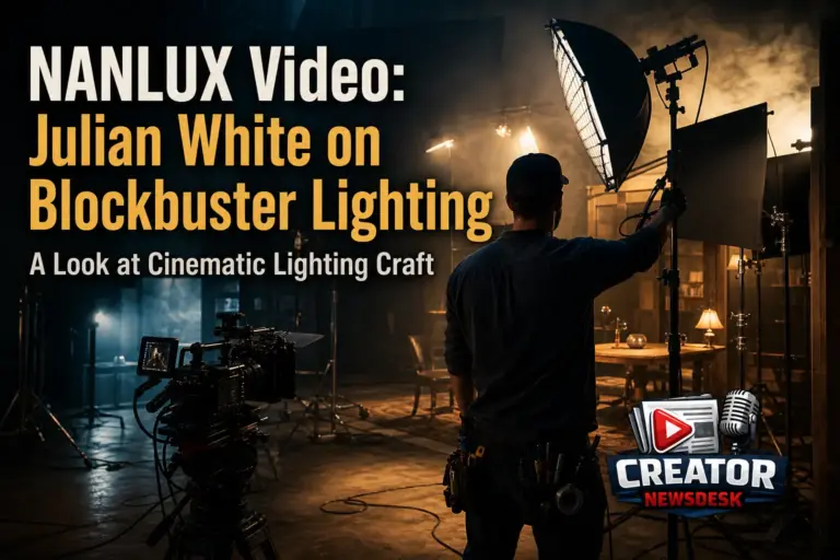 NANLUX Video: Julian White on Blockbuster Lighting