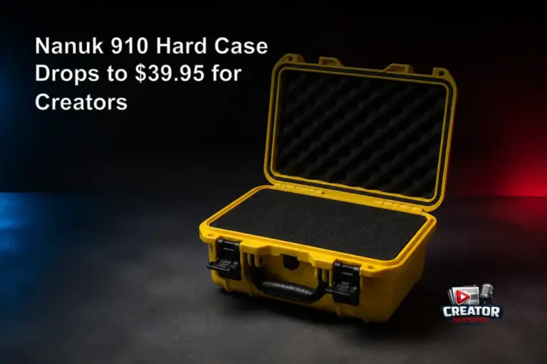 Nanuk 910 Hard Case Drops to $39.95 for Creators