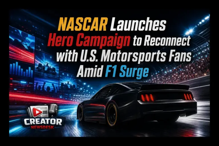 NASCAR Launches Hero Campaign to Reconnect with U.S. Motorsports Fans Amid F1 Surge