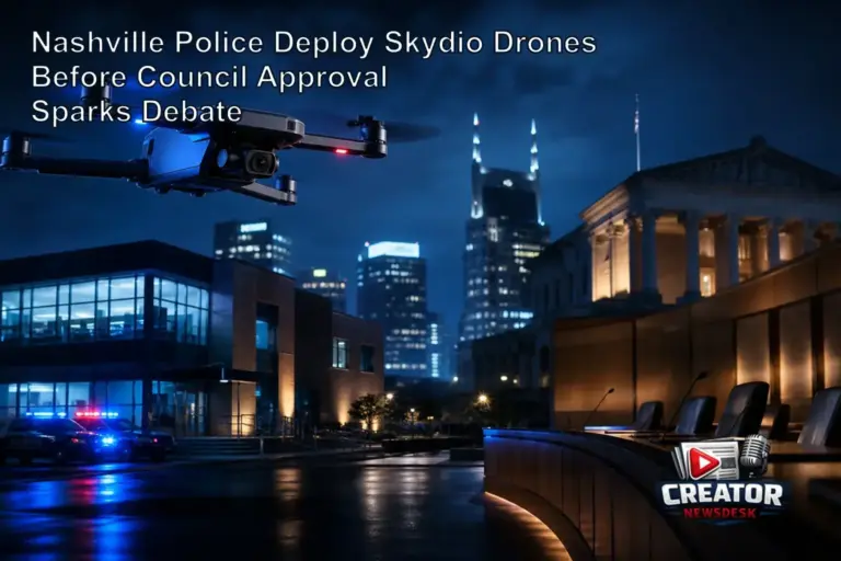 Nashville Police Deploy Skydio Drones Before Council Approval Sparks Debate