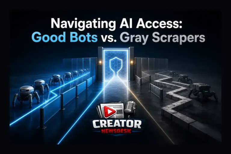 Navigating AI Access: Good Bots vs. Gray Scrapers