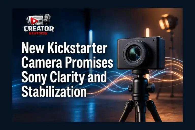 New Kickstarter Camera Promises Sony Clarity and Stabilization