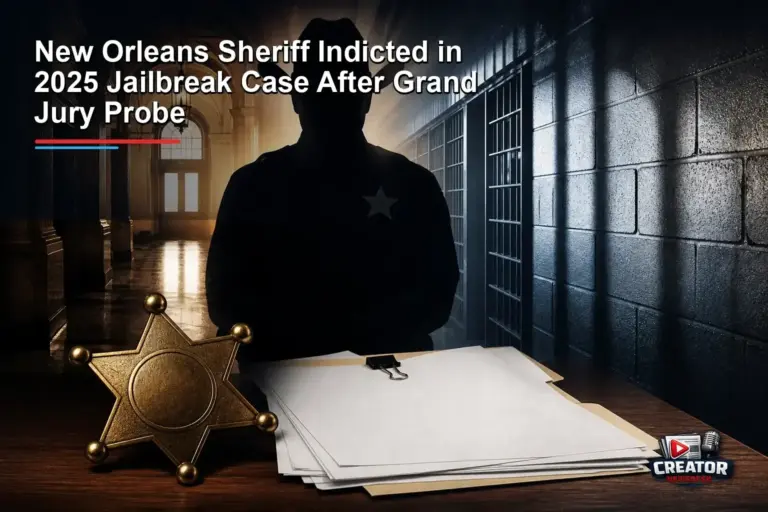 New Orleans Sheriff Indicted in 2025 Jailbreak Case After Grand Jury Probe