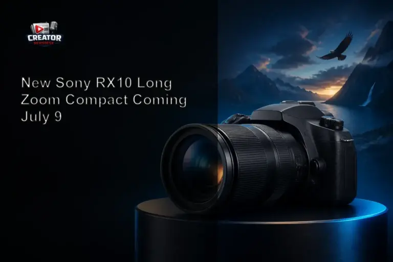 New Sony RX10 Long Zoom Compact Coming July 9