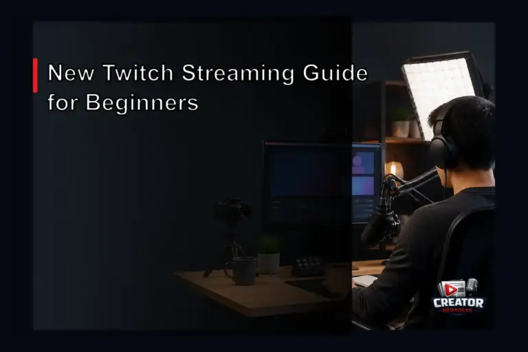 New Twitch Streaming Guide for Beginners