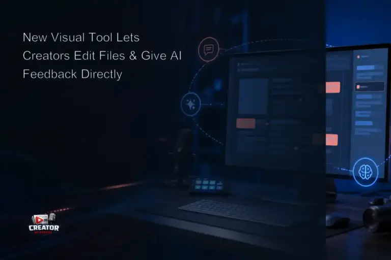 New Visual Tool Lets Creators Edit Files & Give AI Feedback Directly