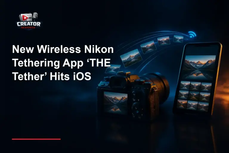New Wireless Nikon Tethering App ‘THE Tether’ Hits iOS