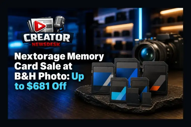 Nextorage Memory Card Sale at B&H Photo: Up to $681 Off