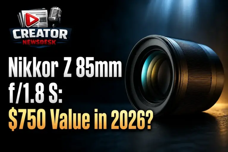 Nikkor Z 85mm f/1.8 S: $750 Value in 2026?