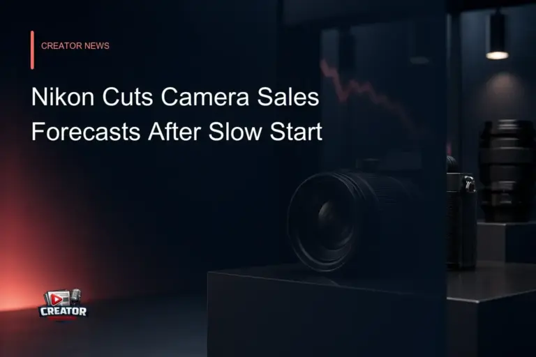 Nikon Cuts Camera Sales Forecasts After Slow Start