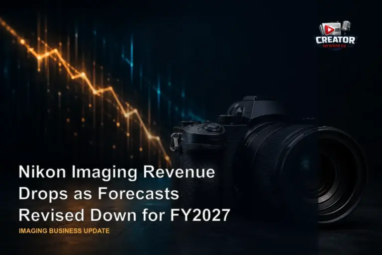 Nikon Imaging Revenue Drops as Forecasts Revised Down for FY2027