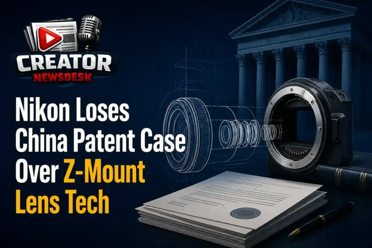Nikon Loses China Patent Case Over Z‑Mount Lens Tech