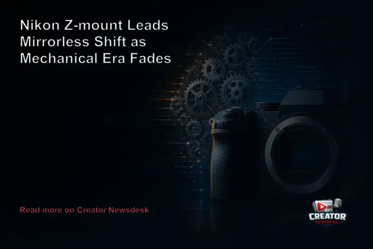 Nikon Z-mount Leads Mirrorless Shift as Mechanical Era Fades