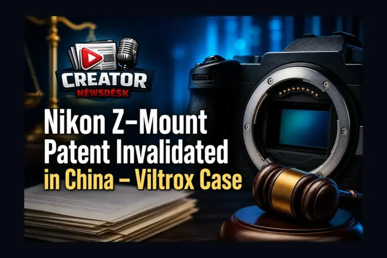 Nikon Z‑Mount Patent Invalidated in China – Viltrox Case