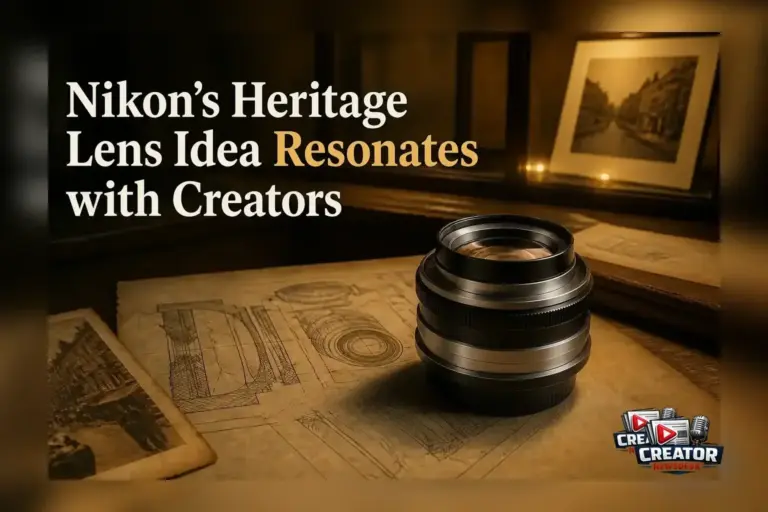 Nikon’s Heritage Lens Idea Resonates with Creators