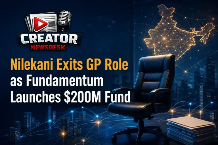 Nilekani Exits GP Role as Fundamentum Launches $200M Fund