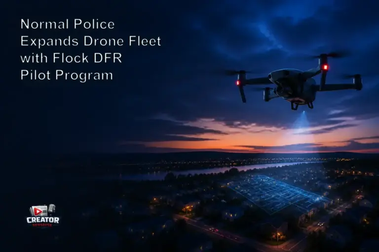 Normal Police Expands Drone Fleet with Flock DFR Pilot Program