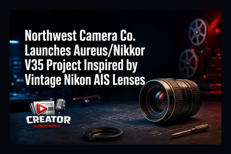 Northwest Camera Co. Launches Aureus/Nikkor V35 Project Inspired by Vintage Nikon AIS Lenses