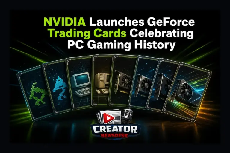 NVIDIA Launches GeForce Trading Cards Celebrating PC Gaming History