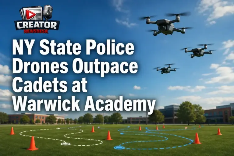NY State Police Drones Outpace Cadets at Warwick Academy