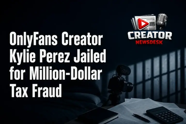 OnlyFans Creator Kylie Perez Jailed for Million-Dollar Tax Fraud