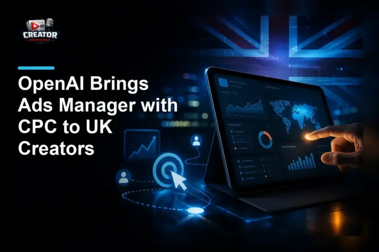 OpenAI Brings Ads Manager with CPC to UK Creators