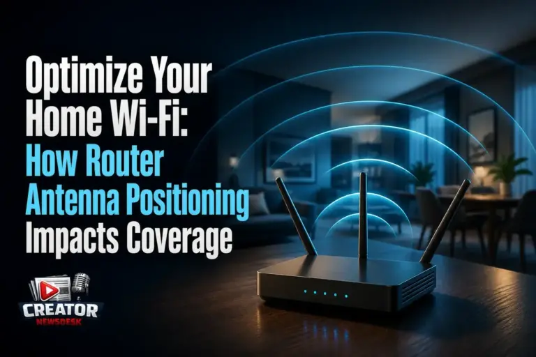 Optimize Your Home Wi-Fi: How Router Antenna Positioning Impacts Coverage