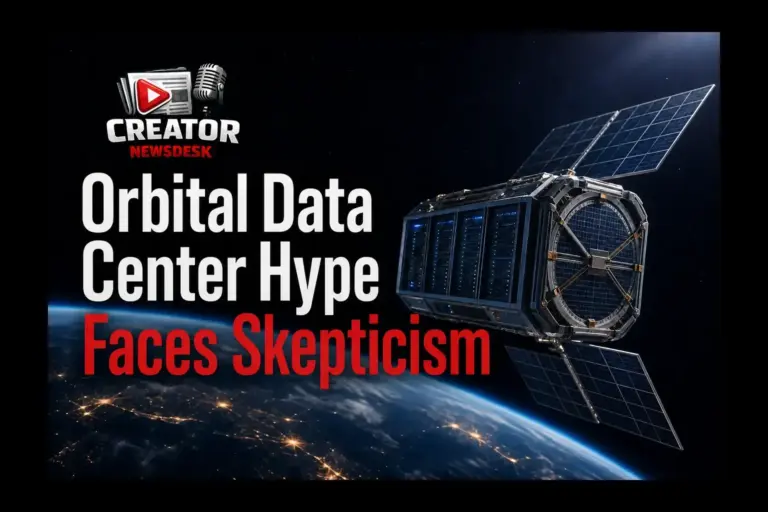 Orbital Data Center Hype Faces Skepticism