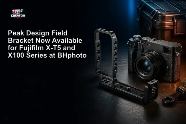 Peak Design Field Bracket Now Available for Fujifilm X-T5 and X100 Series at BHphoto