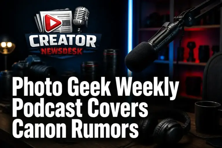 Photo Geek Weekly Podcast Covers Canon Rumors