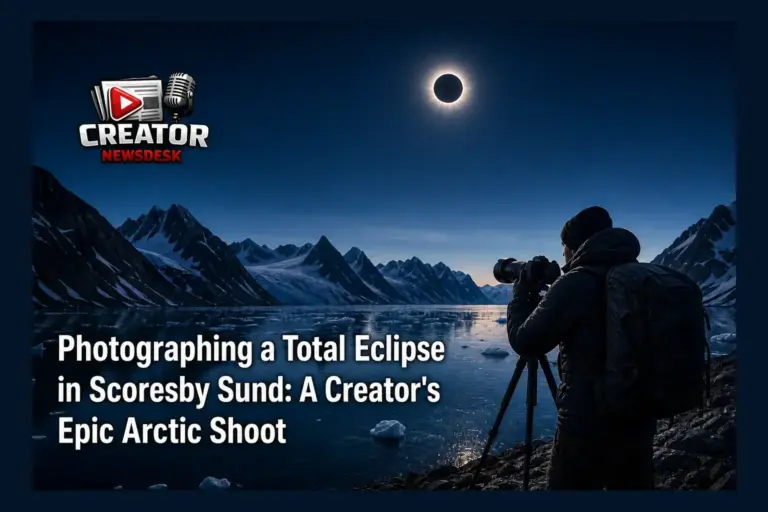 Photographing a Total Eclipse in Scoresby Sund: A Creator’s Epic Arctic Shoot