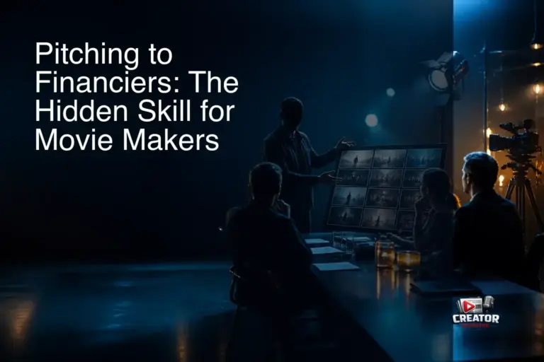 Pitching to Financiers: The Hidden Skill for Movie Makers