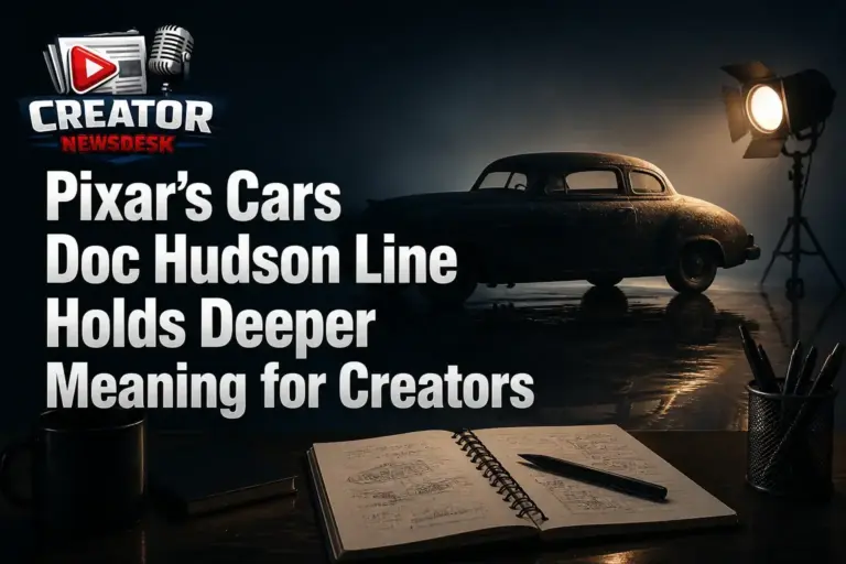 Pixar’s Cars Doc Hudson Line Holds Deeper Meaning for Creators