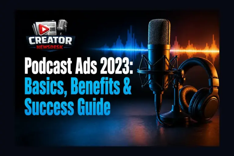Podcast Ads 2023: Basics, Benefits & Success Guide