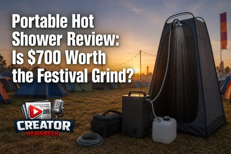 Portable Hot Shower Review: Is $700 Worth the Festival Grind?