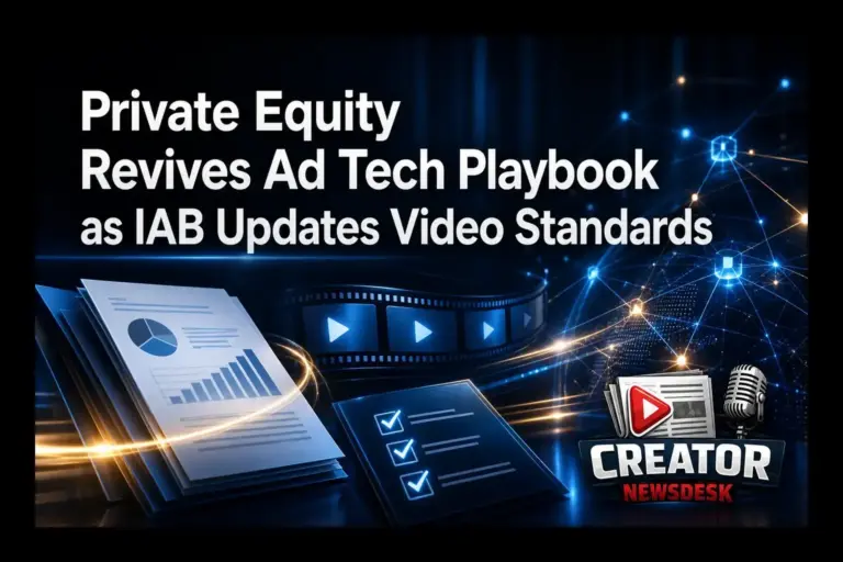 Private Equity Revives Ad Tech Playbook as IAB Updates Video Standards