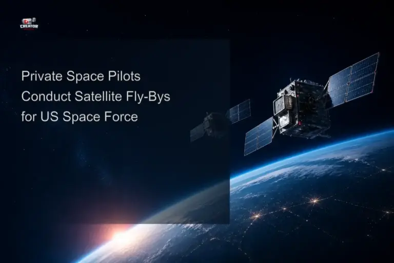 Private Space Pilots Conduct Satellite Fly‑Bys for US Space Force