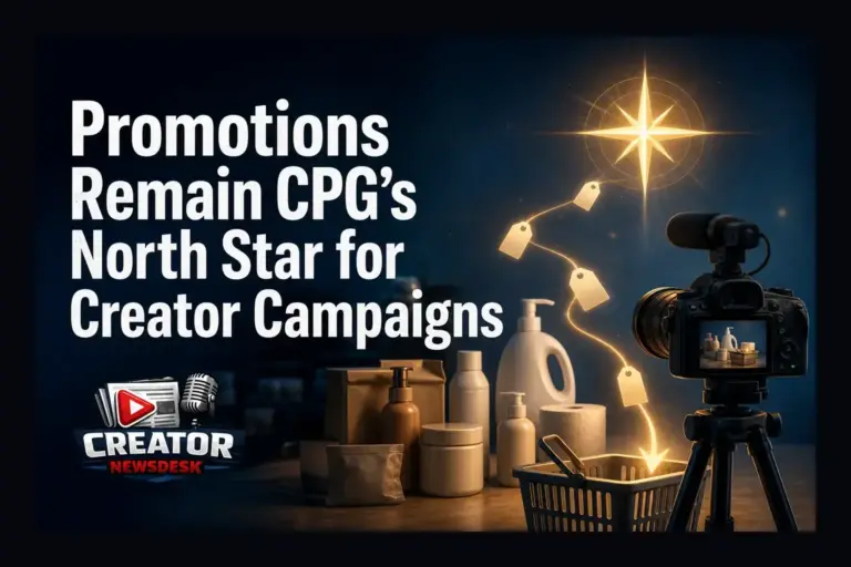 Promotions Remain CPG’s North Star for Creator Campaigns