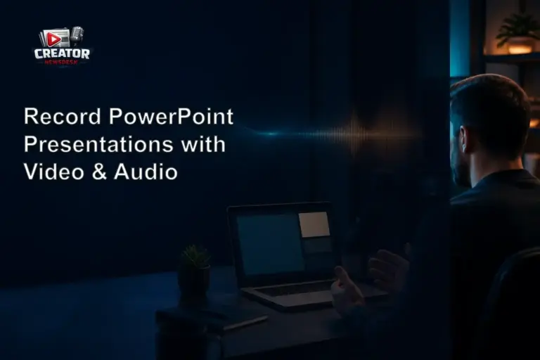 Record PowerPoint Presentations with Video & Audio