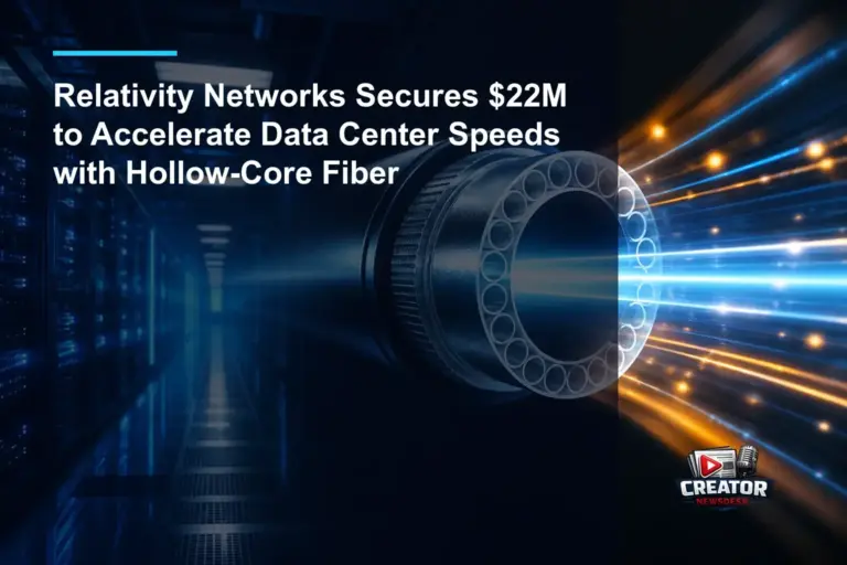 Relativity Networks Secures $22M to Accelerate Data Center Speeds with Hollow-Core Fiber