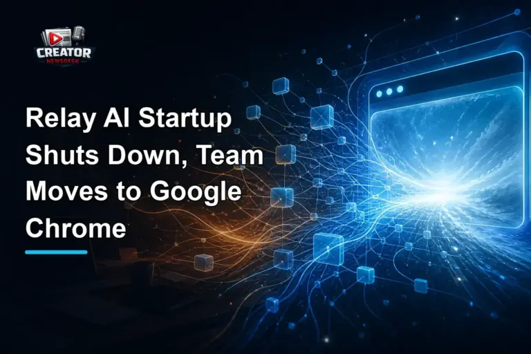 Relay AI Startup Shuts Down, Team Moves to Google Chrome