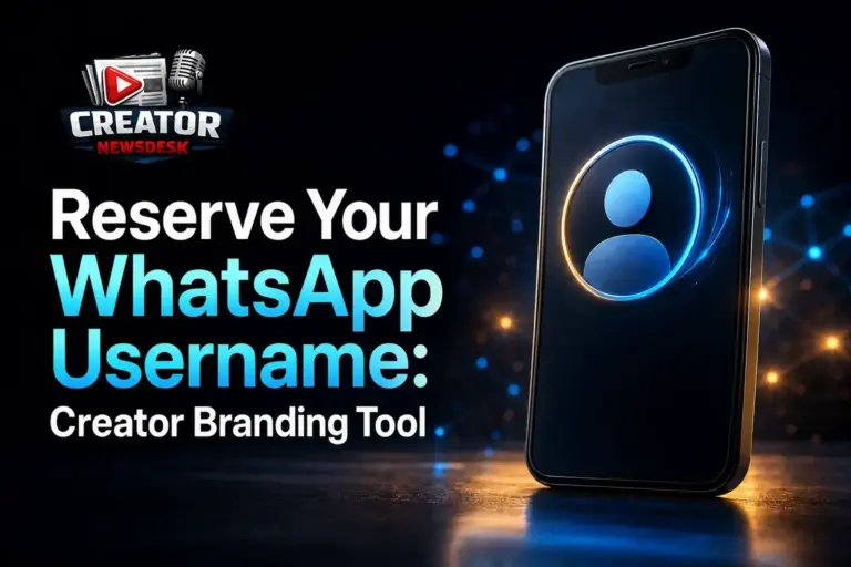 Reserve Your WhatsApp Username: Creator Branding Tool