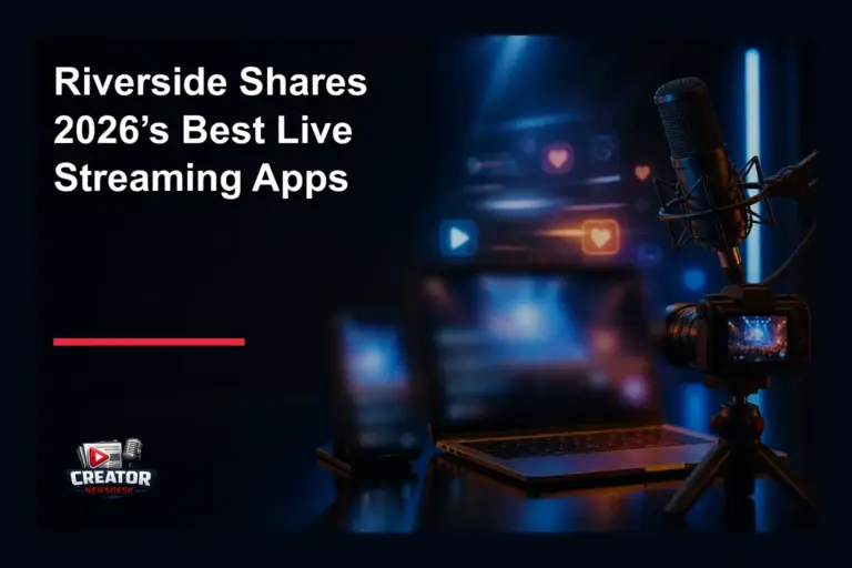Riverside Shares 2026’s Best Live Streaming Apps