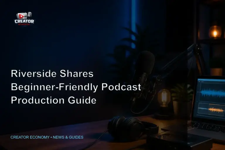 Riverside Shares Beginner-Friendly Podcast Production Guide