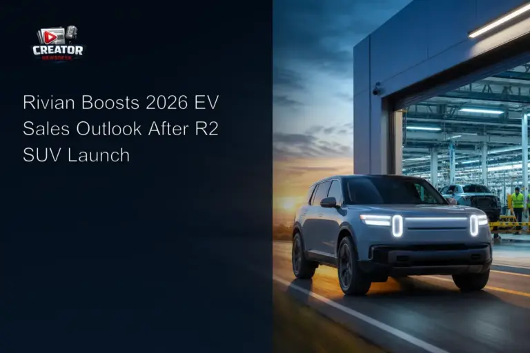 Rivian Boosts 2026 EV Sales Outlook After R2 SUV Launch