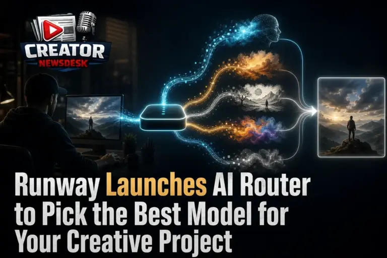 Runway Launches AI Router to Pick the Best Model for Your Creative Project