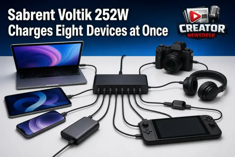 Sabrent Voltik 252W Charges Eight Devices at Once
