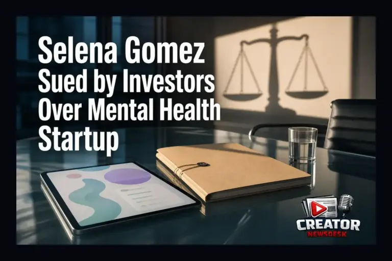 Selena Gomez Sued by Investors Over Mental Health Startup